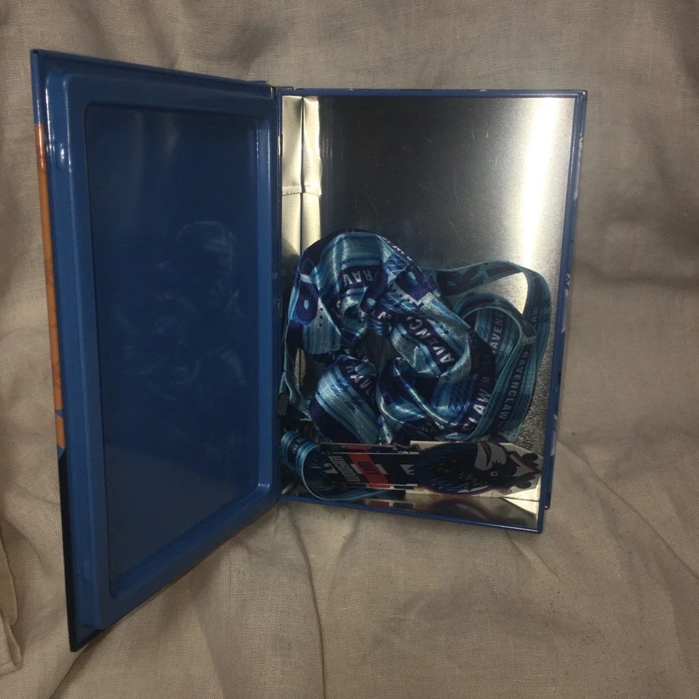 Harry Potter Ravenclaw House Tin Gift Set With Lanyard Book Marker Hair Scrunchy